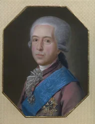 Retrato del General Conde Mikhail Mikhaylovich Golitsyn 1731-1806, 1786