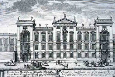 El Palacio del Conde Juan Wenceslao, Praga, de 