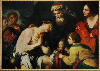 El regreso del hijo pródigo (pintura sobre lienzo)