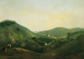Paisaje cerca de Kalksburg