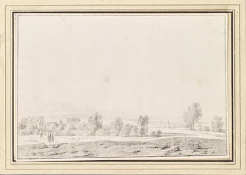 Paisaje con pueblo