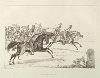 Lanceros Austriacos, principios del siglo XIX