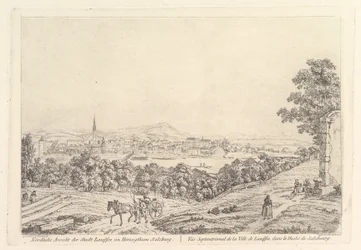 Caminos en el Ducado de Salzburgo, principios del siglo XIX