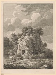 Paisaje - Sepolcro a Falerium Cittae Etruscum