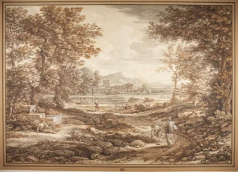Escena de la Campaña romana, Torre del Quinto