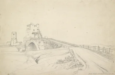 El Ponte Salario cerca de Roma, 1821