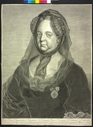 La emperatriz María Teresa (grabado)