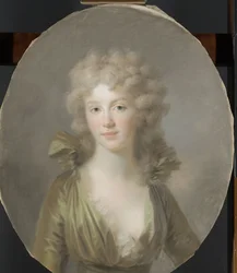 Federica Luisa Guillermina (1774-1837), princesa de Prusia. Desde 1791 esposa de Guillermo Federico, Príncipe de Orange-Nassau