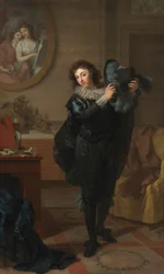 El señor Chatelain (?) disfrazado