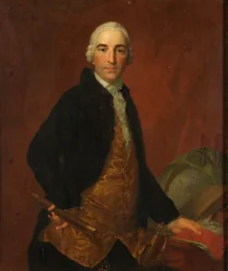 Retrato de Willem Arnold Alting, Gobernador General de la Compañía Holandesa de las Indias Orientales