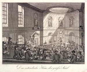 East India House, Londres, 1808