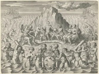 Alegorías op Francesco II de
