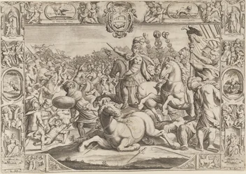 Alegoría sobre Urbano VIII, Papa (Maffeo Barberini 1623-1644)