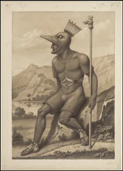 Colección de obras originales de Waldeck sobre Mesoamérica, Caja 3 de 22