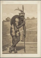 Colección de obras originales de Waldeck sobre Mesoamérica, Caja 3 de 22