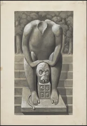 Colección de obras originales de Waldeck sobre Mesoamérica, Box 5 of 22