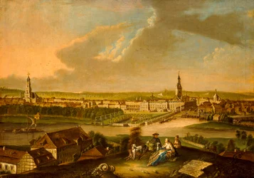 Alemán: Potsdam desde el Brauhausberg, Seconde Vue