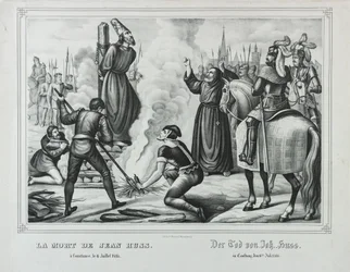 La Muerte de Jan Hus en Constanza