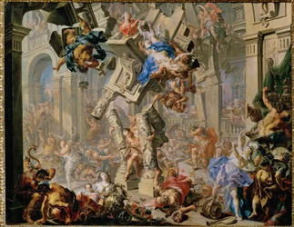 "La venganza de Sansón" (óleo sobre lienzo)