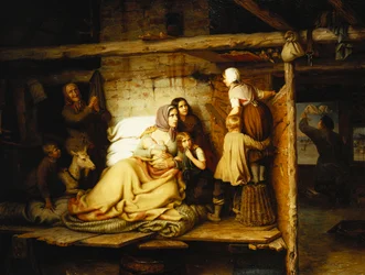 La inundación; Die Uberschwemmten, 1846