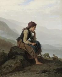 El pequeño pastor de cabras