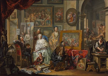 El estudio del artista