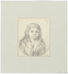 busto de un niño