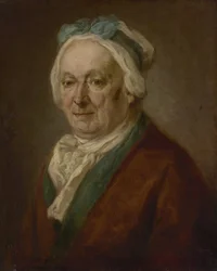 Retrato de un hombre con un dormilón