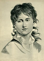 Cabeza de una joven, 1804, 1943