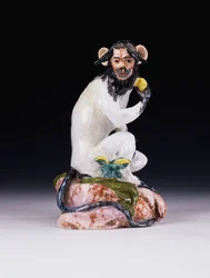 Modelo de Meissen de un mono, c.1735