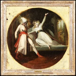 Leonora descubre la daga de Alonzo