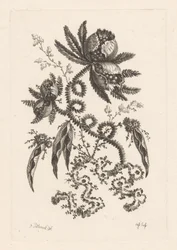 Flores con bayas Fleures Baroque (título de la serie)