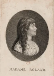 Madame Roland: Bréa pinx; H. Lips sculps.