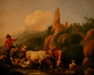 Johann Heinrich Roos - Estufa