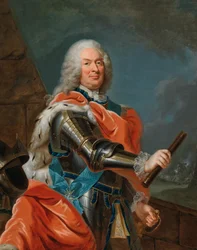Retrato de Guillermo VIII, Landgrave de Hesse-Kassel 1682-1760
