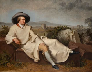 Goethe en la campiña romana