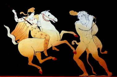 Noveno trabajo de Hércules c.1796 (Grabado en placa de cobre)