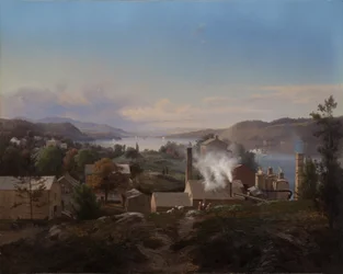 Poughkeepsie Iron Works (Horno de Bech), 1856