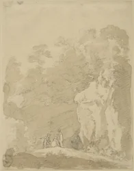 caballero y dos damas