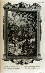 Abraham se prepara para sacrificar a Isaac