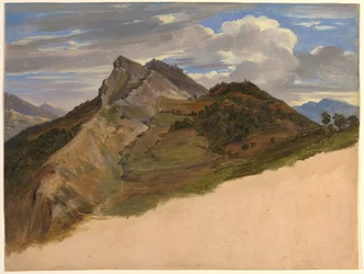 Civitella vista desde el norte