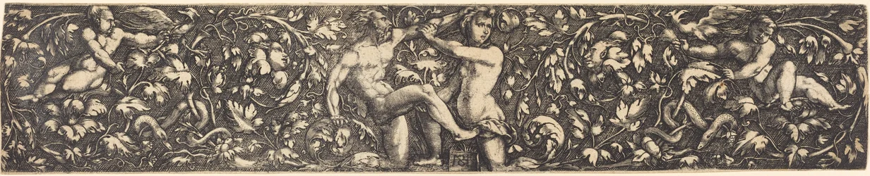Friso de ornamento