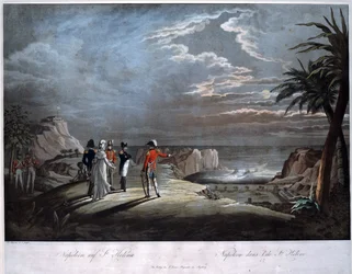 Napoleón Bonaparte en la isla de Santa Elena