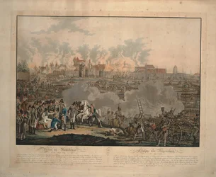 La batalla de Ratisbona el 23 de abril de 1809, 1809