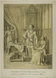Duque Luis I y Ludmilla