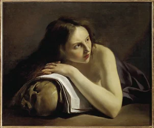 María Magdalena penitente (pintura sobre lienzo)