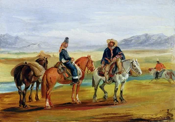 Huasos chilenos, c. 1836