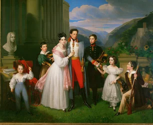 Archiduque Karl, Comandante en Jefe de las tropas imperiales durante las Guerras Napoleónicas ...