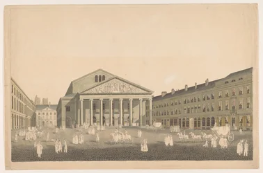 Vista del Teatro Real de Bruselas