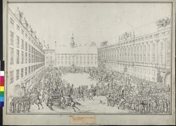 Paseo en trineo durante la convención vienesa